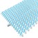 Решетка переливная ESSE радиал.уч., шир. 250 мм, выс. 35 мм, дл. 500 мм, цвет-бело-синий