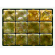 Мозаика стеклянная EZARRI неровная с волнистым эффектом Ginger Ondulato