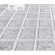 Пленка ПВХ ALKORPLAN CERAMICS с мозаичной 3D поверхностью Selene (светло-серая), 2 мм, 1,65х21 м